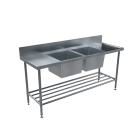BenchTech Double Sink Benches - Centre