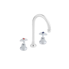 Hob Mounted Sink Set with Swivel Spout