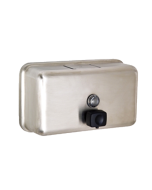 Horizontal Liquid Soap Dispenser S.S - ABS Pump Button