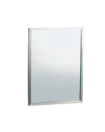 SS Channel Frame Mirror  w/o Shelf (Accessible Compliant) 