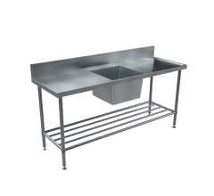 BenchTech Single Sink Benches - Centre Bowl