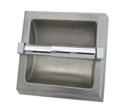 S.S. Surface Mounted Toilet Tissue  Dispenser - No Hood