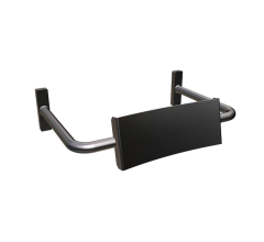 Vandal Resistant SS Straight Arm Backrest Only