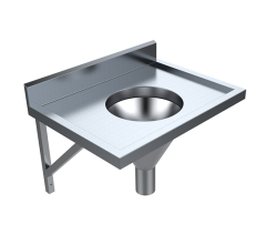 Conical Flushing Sink
