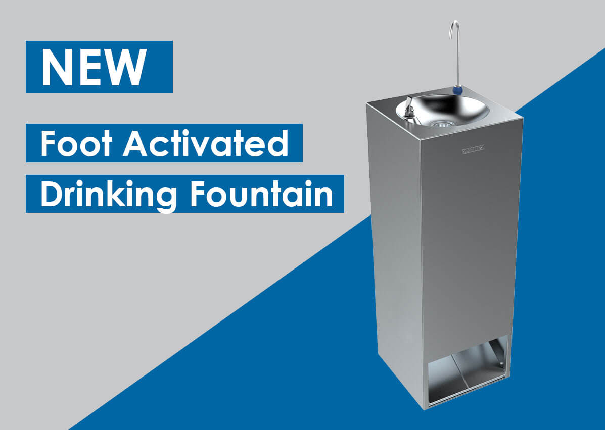 New Range: Foot Activated Drinking Fountains